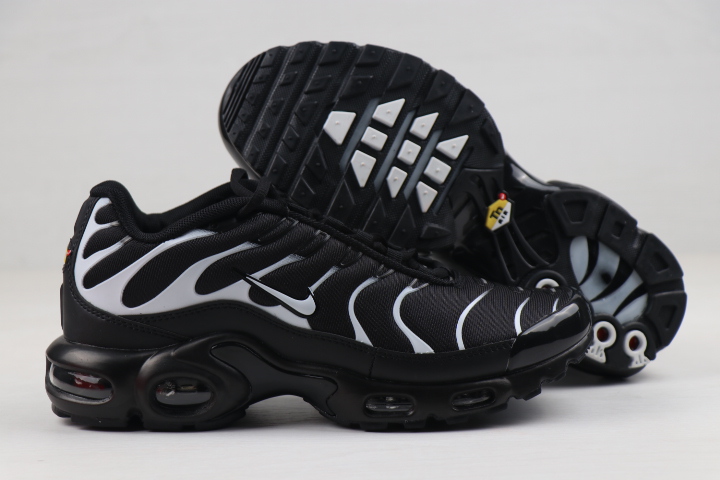 Men Nike Air Max PLUS Black Silver